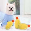 Haustierhund knirscht mit den Zähnen, um Langeweile zu lindern, und bissfestes Fried Chicken Plüsch-Quietschspielzeug Katzen-Teddy-Produkte