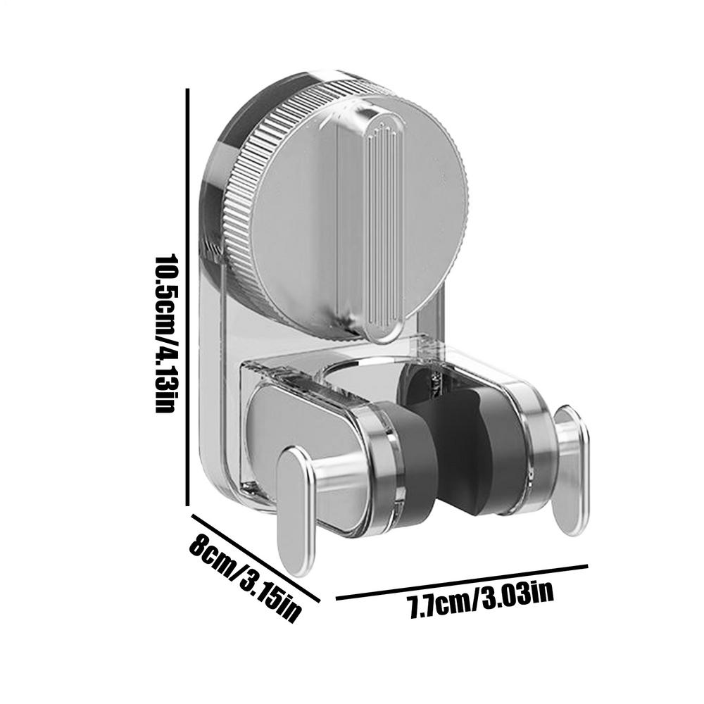 

Handheld Shower Head Holder Shower Wand Holder Wall Mount No Drilling Showerhead Support Bracket For Bathroom RV Travel серебряный
