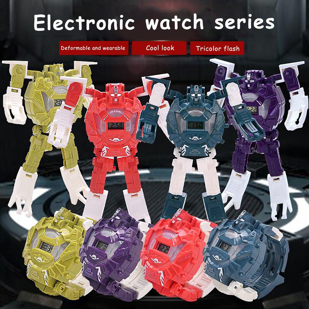  Puzzle Education Science Knowledge Novelty Deformation Toy Electronic Watch