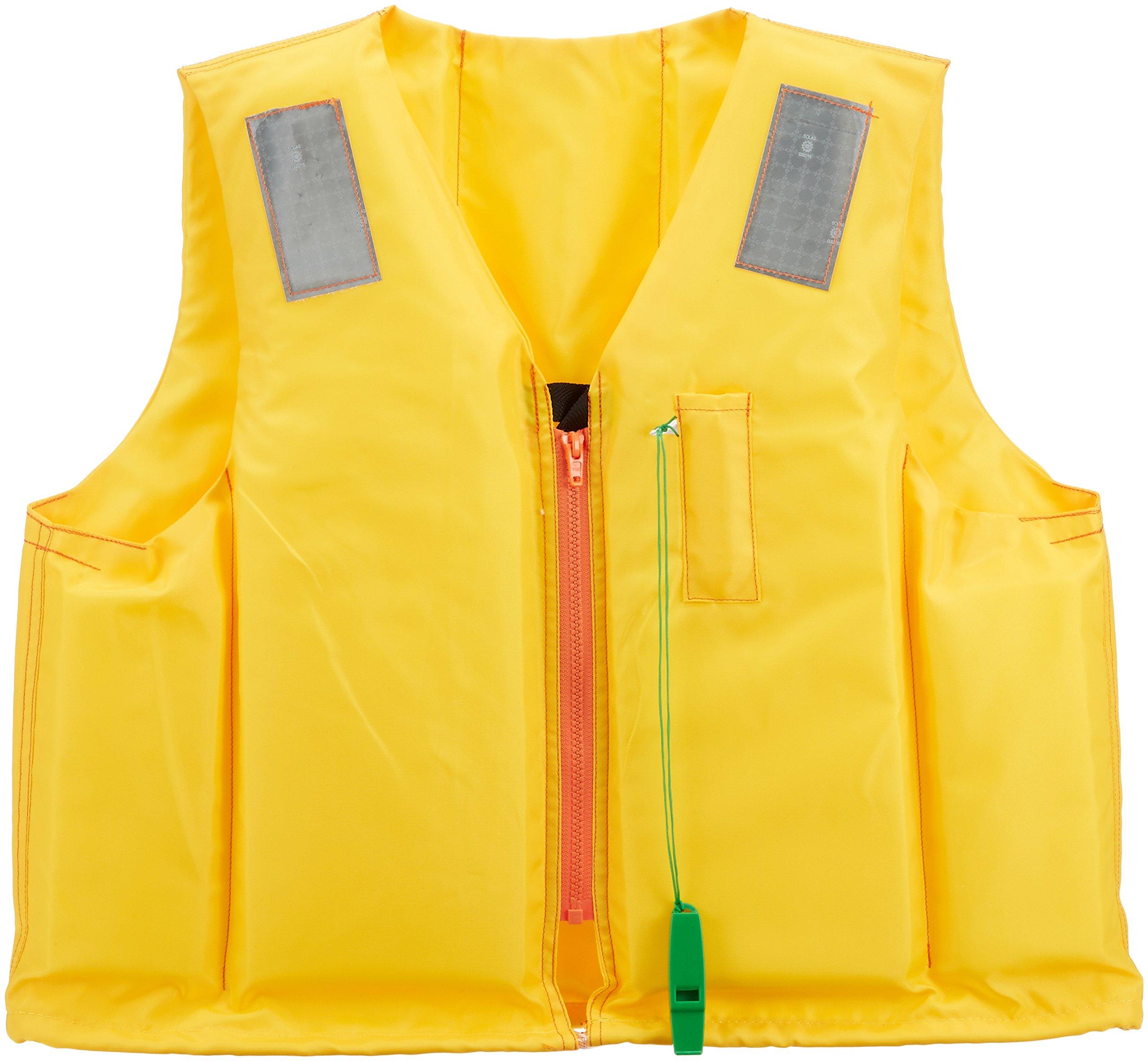 

Ocean Life C-II Type Yellow Life Jacket for Small Boats, Certified by the Ministry of Land, Infrastructure, Transport and Tourism