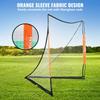 Lacrosse Goal, 6' X 6' Lacrosse Net, Portable Lacrosse Goal with Carry Bag, Fiberglass Rod Backyard Lacrosse Training Equipment, Easy Setup Collegiate