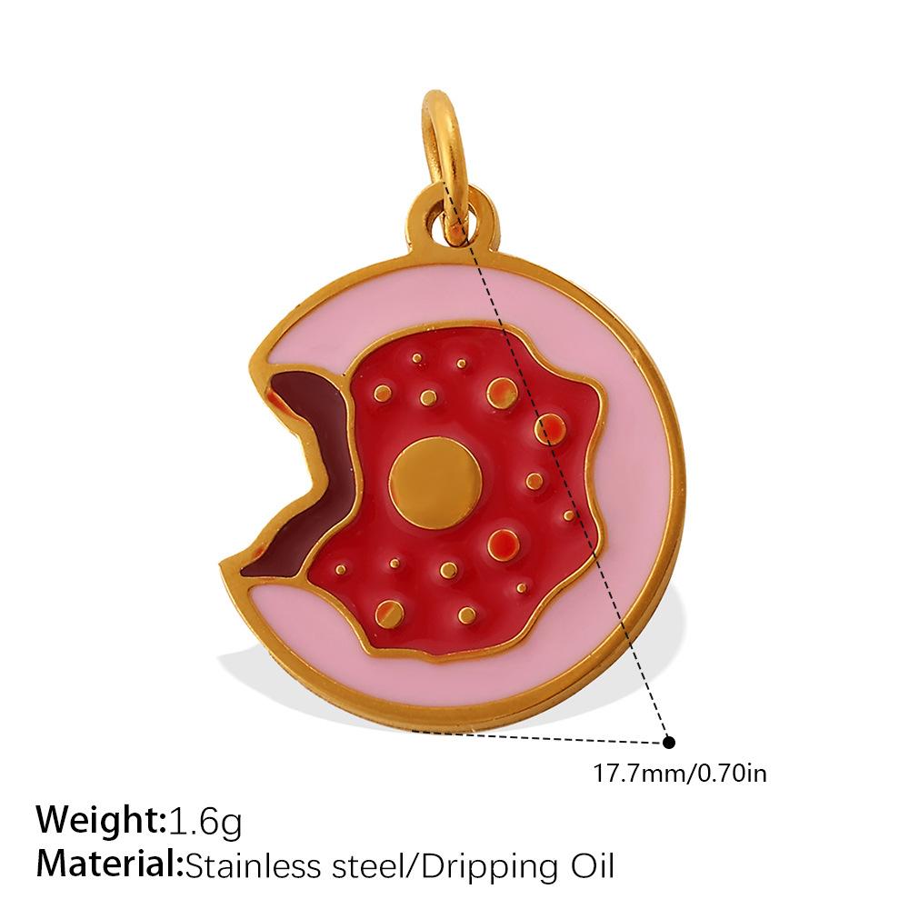  2Pcs Cute Mini Pendant From The Hamburger Fries Food Series Small Pendants Charms for Jewelry Making Supplies
