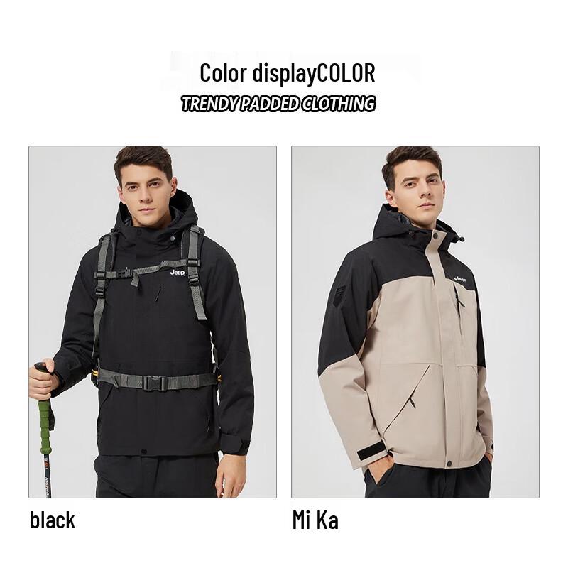 Jeep Men's 3-in-1 Outdoor Winter Jacket