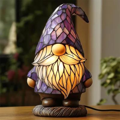 Seria Psów Artystyczna Lampka Nocna Dekoracja Miękkie Światło Bez Migotania Zasilana USB LED Lampa Stołowa Ręcznie Malowana Dekoracja Biurka z Motywem Zwierząt