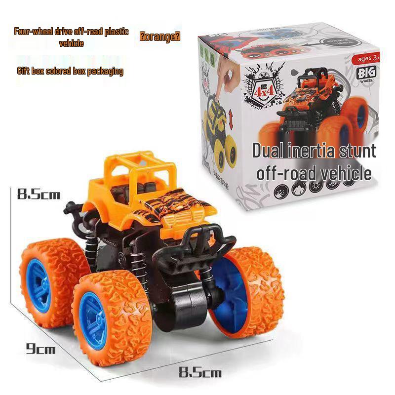 Children's Inertial Off-Road Toy Car: Durable Four-Wheel Drive Model