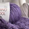 100% Pure Wool Yarn Merino Wool Yarn Handmade DIY Woven Scarf Hat Morandi Color Medium Thick Stick Needle Hand Knitted Yarn Ball