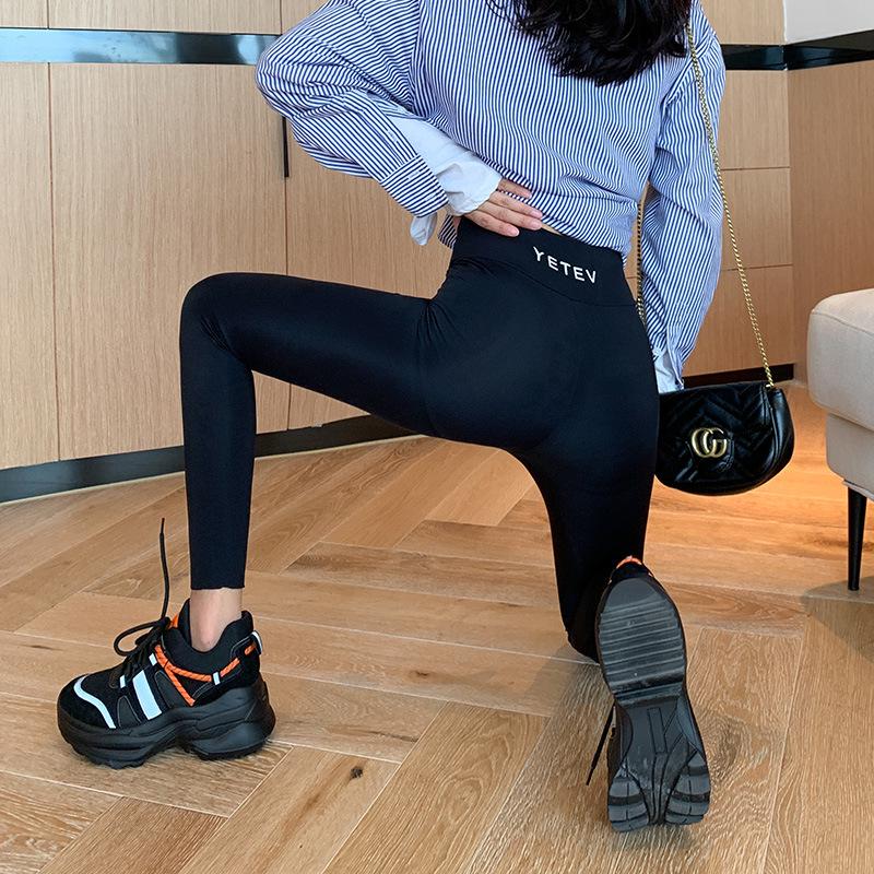 

Эластичные леггинсы Барби с высокой талией для женщин, большой размер, утягивающие штаны для йоги на весну/лето L (100-120 lbs) чёрный