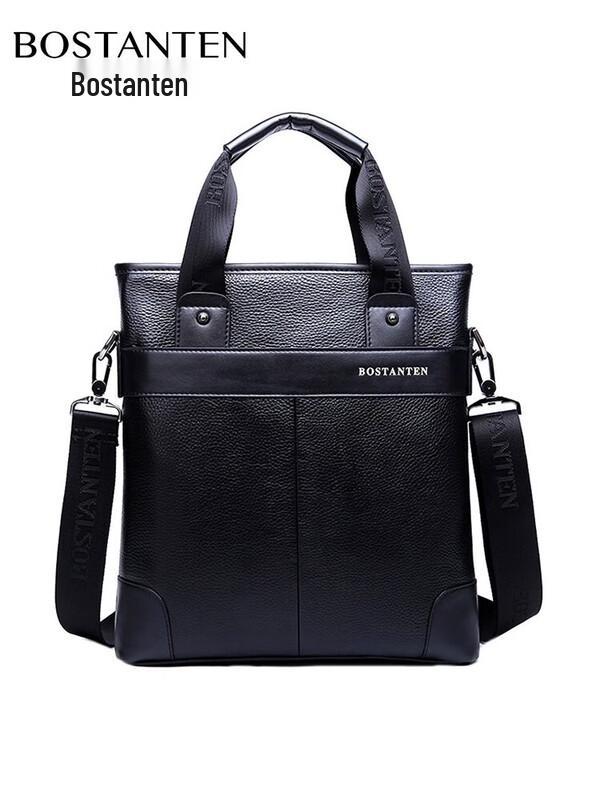 BOSIDUNTON Men s Leather Crossbody Bag