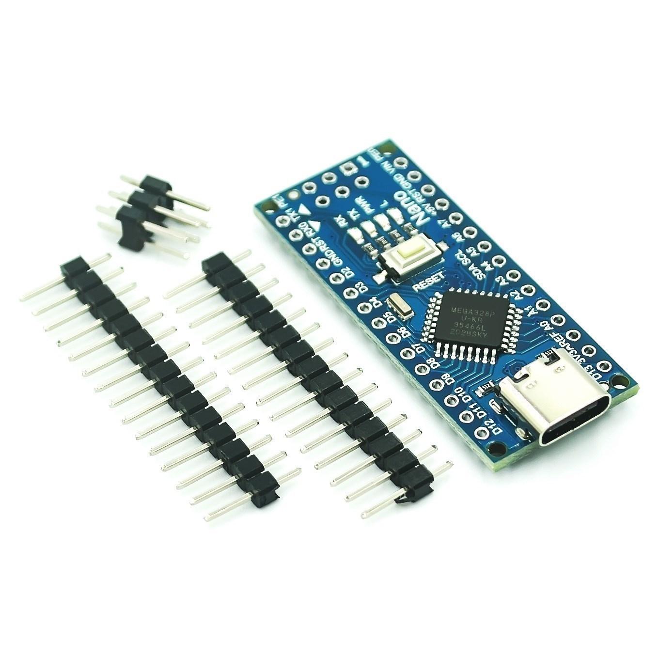 

Для nano Mini / Type-C Micro USB із сумісним із завантажувачем червоним контролером Arduino CH340 драйвер 16 МГц ATMEGA328P