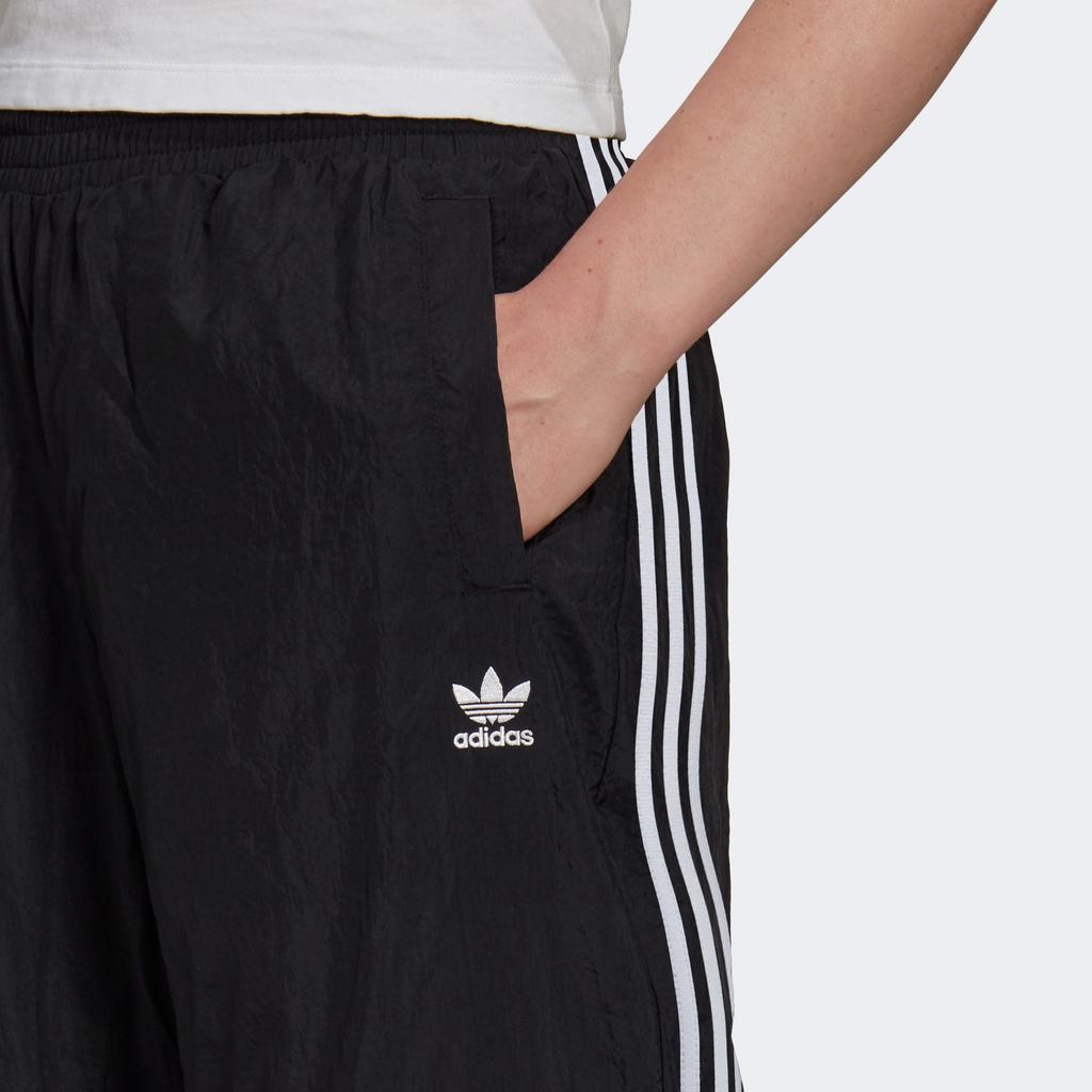 Adidas Originals Adicolor Track Vintage Side Stripe Three-Stripe Logo Knitted Sports Pants Women Bottoms Black GN2926