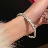 Copper Plated Wheat Motif Bracelet With Elegant Design For Women