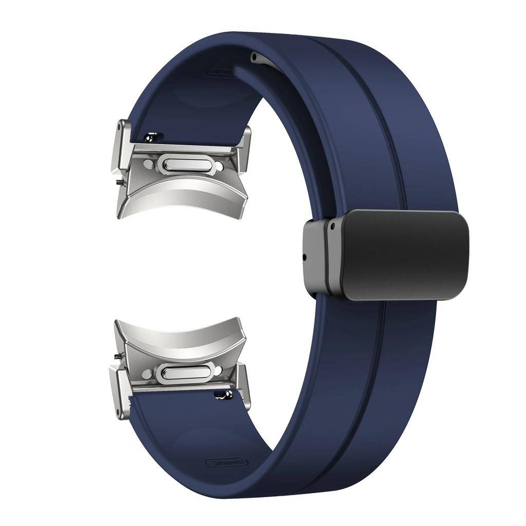 Magnetic Silicone Strap for Samsung Galaxy Watch7 6 44mm 40mm Sport Watchband 20mm Band Bracelet Galaxy Watch 6Classic 43mm 47mm