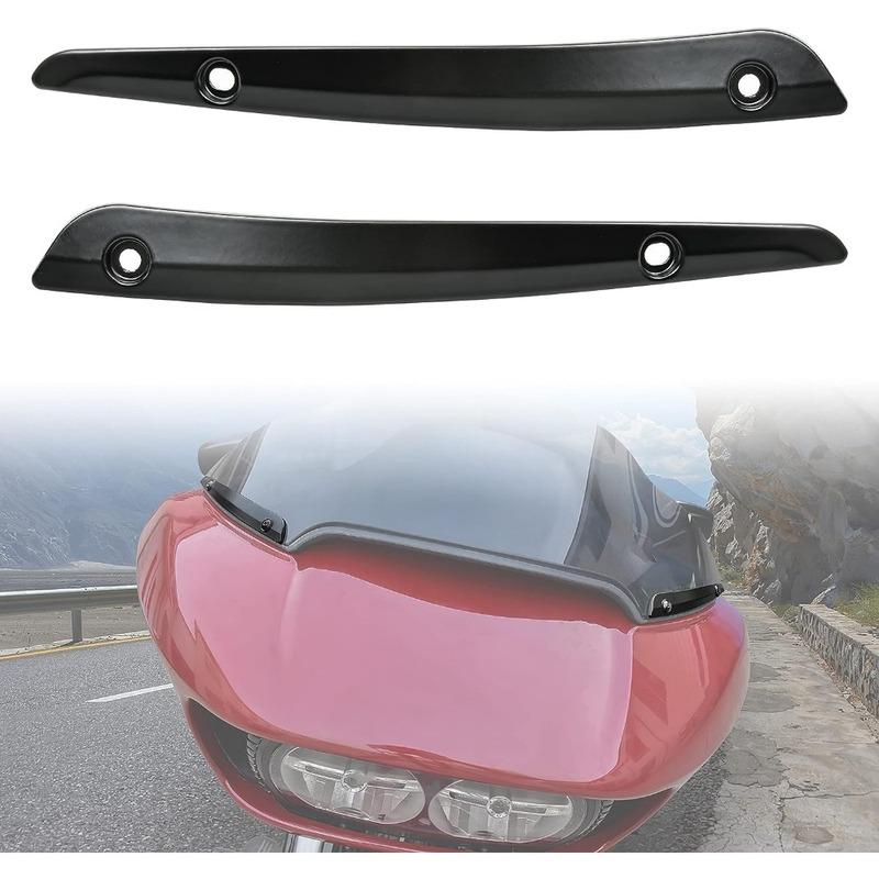 Motorcycle Windshield Trim Windshield Side Trim for Harley Road Glide Ultra FLTRU FLTRX Special FLTRXS 2015-