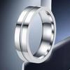Stainless Steel Couple Rings: Colorfast, Niche Ins Style with Micro-set Diamonds, Titanium Steel Jewelry