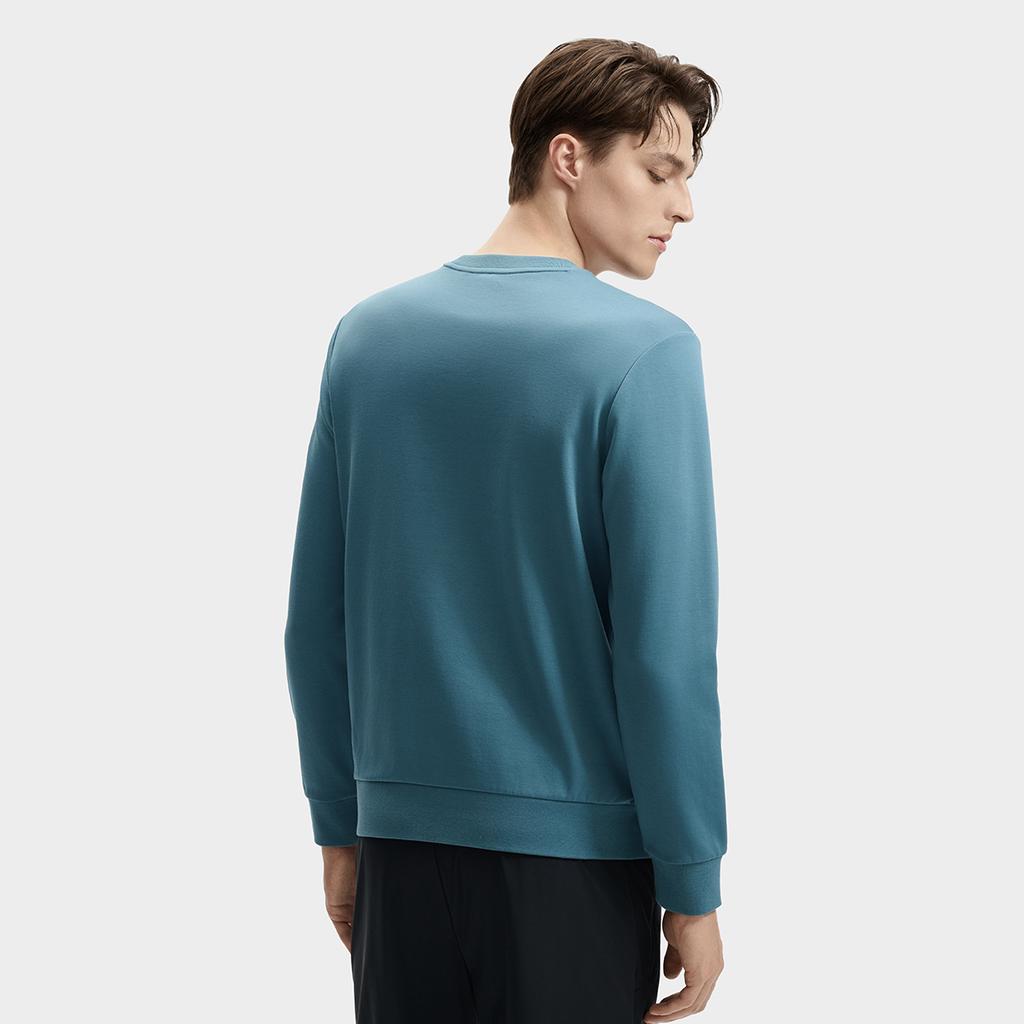 New FILA Sweatshirt Men's Avoid Blue F11M432207FDB