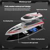 30KM H High Speed Remote Control Boat 2.4GHz Boat for Adults Water Cooling System Low Power Reminder Off Water Sensing