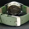 MENS VINTAGE SEIKO 5 AUTOMATIC REFURBISHED JAPAN GREEN DIAL WATCH a440460-4 Sk-a440460