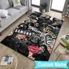 1PC Custom Name Biker Club Anarchy Carpet Game Rug Area Rug Suitable for Kitchens, Homes, Offices, Living Rooms,Home Decor,Birthday Gift