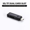 2-In-1 Multi Functional Type C 3.0 Card Reader Tf Memory Card Reader Usb Flash Drive Card Reader Adapter For Pc Laptops