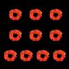 20pcs Light Up Hairband LED Glowing Scrunchy Girl Women Hair Tie Birthday Wedding Party Favors Supplies Hair Accessories