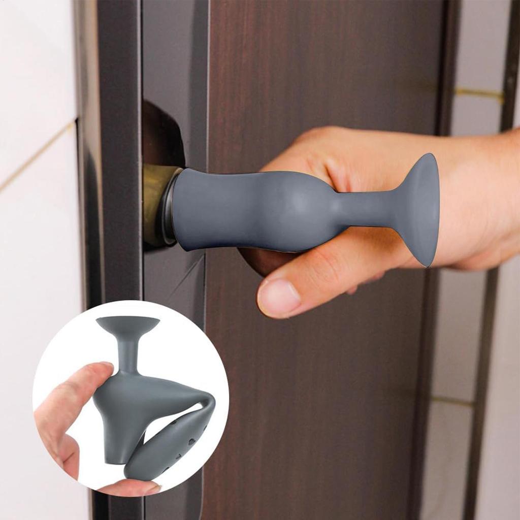 Gloves Covers Anti-collision Silicone Door Handle Protective Knob Doors Protector Children Safety Household Bedroom Living Room