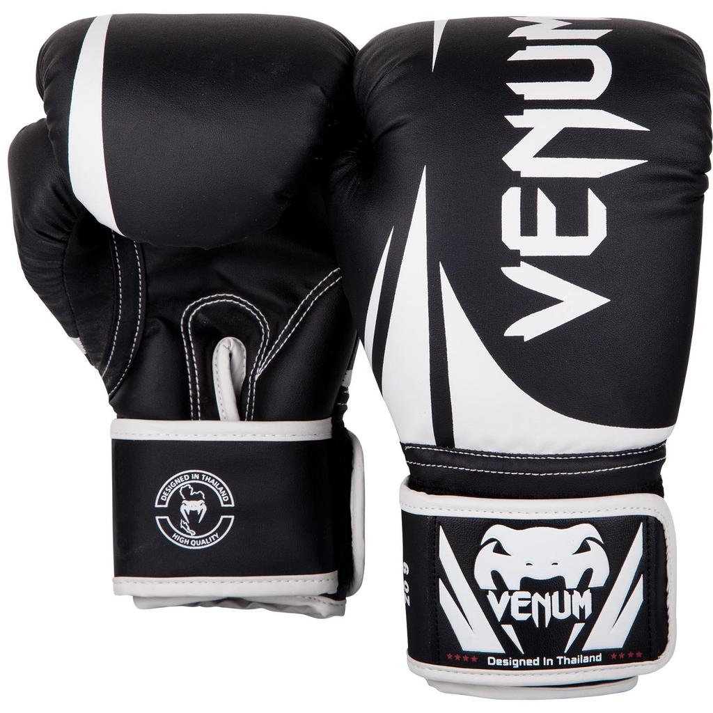 Venum Challenger Boxing Gloves 6 Oz 2.0 Kids' - Black/White -