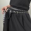 1 pièce Ceinture Fine Polyvalente à Rivets pour Femme