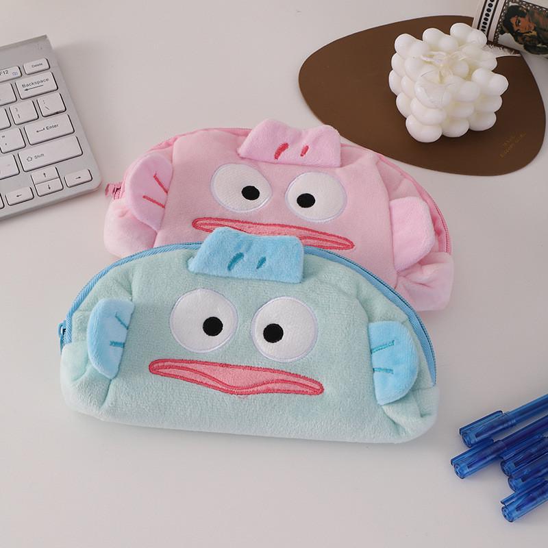Plush Pencil Case For Girls Large Capacity Cute Kawaii Stationery Storage For School