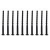 10Pcs 25mm PC Case Fan Soft Silicone Anti Noise Reducing Vibration Screw Fan Rivet for Computer Hardware Equipment