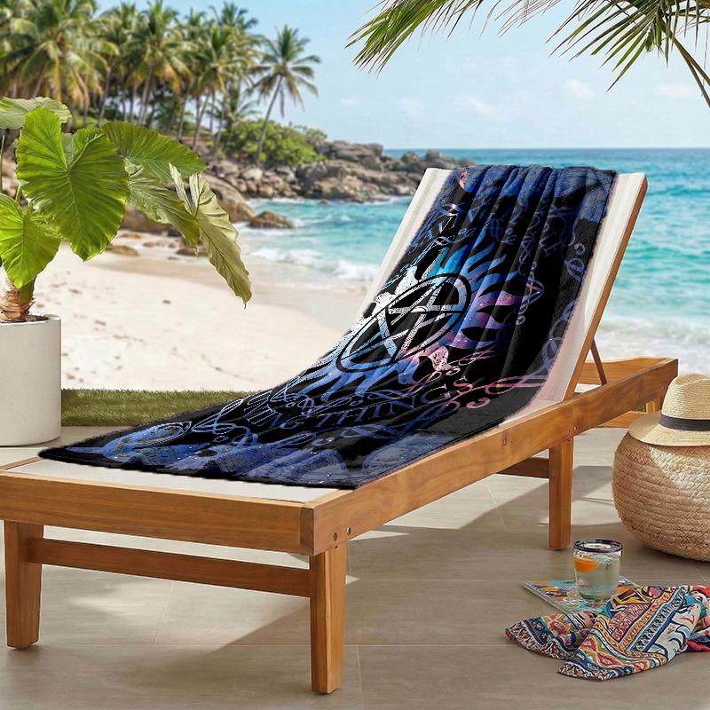 Supernatural Fashion Beach Towel: Ideal for Summer Adventures Soft, absorbent and quick drying suitable for swimming and bathing