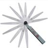 17 Blade 0.02 To 1mm Thickness Gap Metric Filler Feeler Gauge Measure Tool