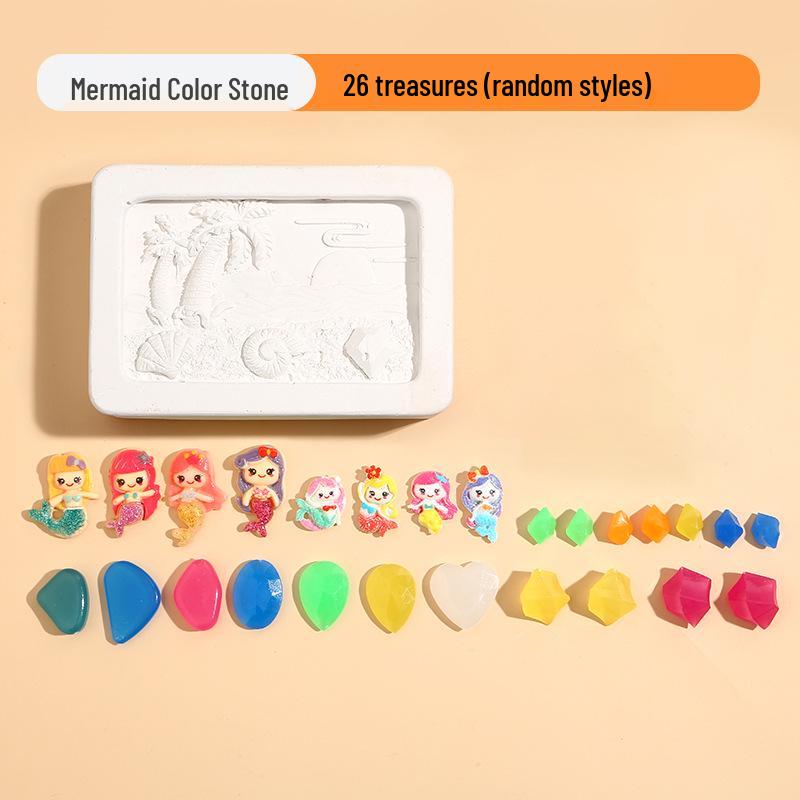 Dinosaur Fossil Treasure Hunt DIY Acrylic Toys for Kids