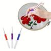 Cross Stitch Pen DIY Embroidery Pen Hand Embroidery Needle Weaving Tool Punch Needle Craft
