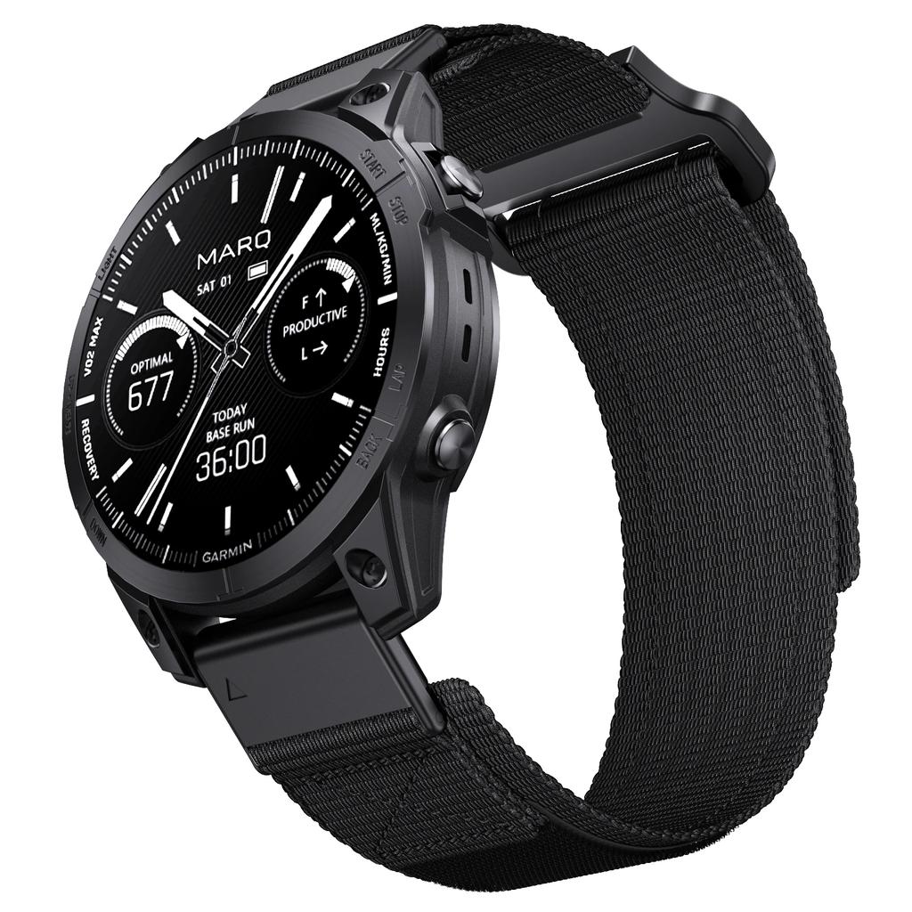 22/26mm Nylon Quick Release Strap for Garmin Fenix 7 7X Pro 6 6X 5 5X Plus QuickFit Strap Instinctive 2 Replacement Bracelet