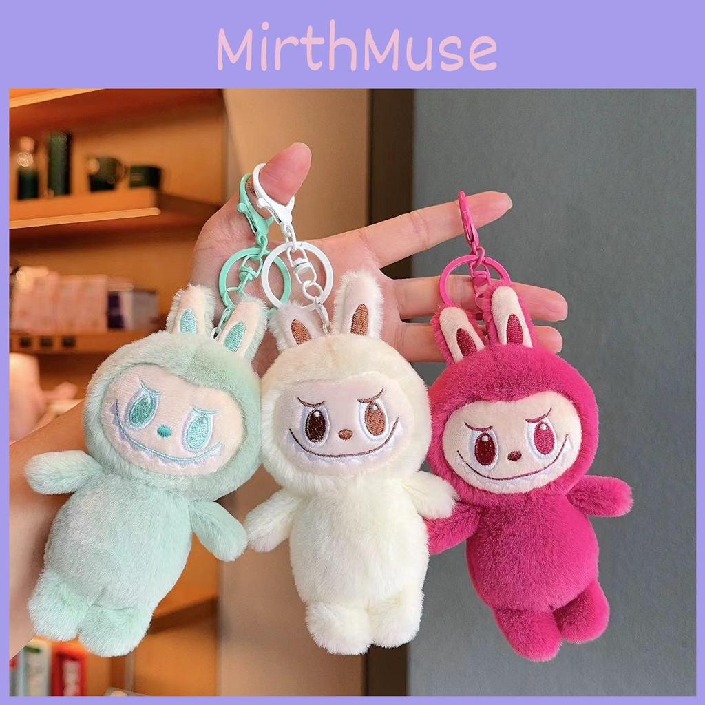 Labubu Rabbit Cartoon Plush Keychain Girls Gift Cute Animal Decor