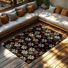 Stylish Doormat Indoor Outdoor Welcome Mat Washable Entryway Rug Non Slip Floor Mat Home Decor Entrance Carpet Modern Design