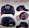 Wholesale Yo No Pesco Star Satin Lined Terry Dobby Embroidered Bling Sports Cap 5 Panel Rhinestone Brim Baseball Caps Barbas