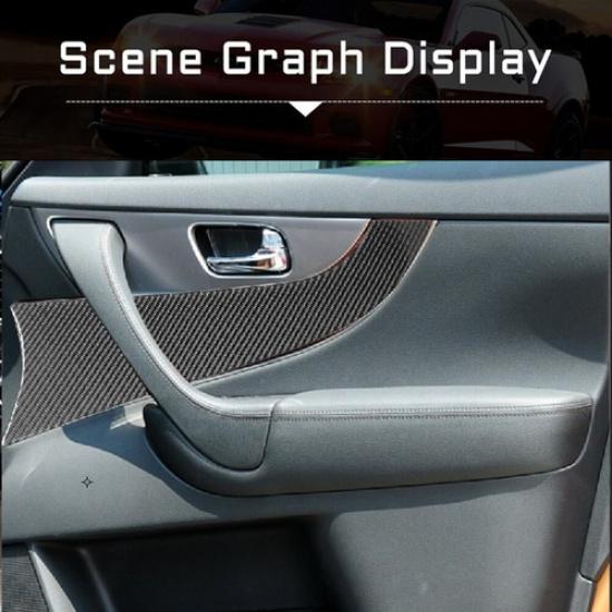 Carbon Fiber Interior Front Door Panel Cover Trim For Infiniti FX35/37/50 QX70