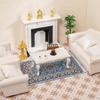 Dollhouses Living Room Furniture Couch Set for 1/12 Scale Realistic Home Decoration Crafting Project Accessories