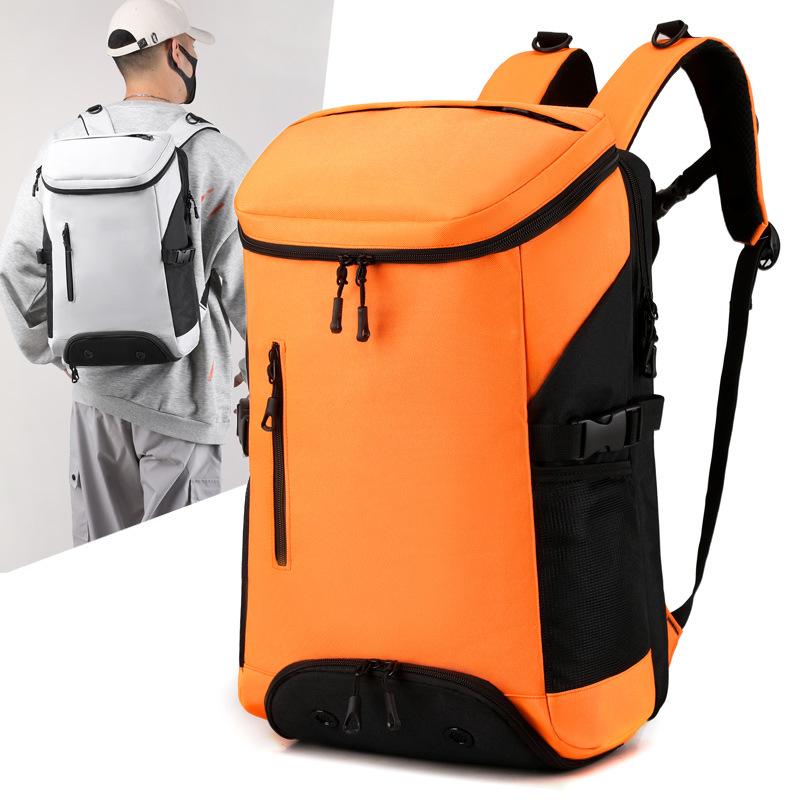 Zaino da calcio a grande capacità per studenti delle scuole elementari, impermeabile indipendente, resistente all'usura, traspirante, zaino da basket, personalizzabile con stampe