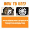 Rayhong Car Tire And Rim Cleaner Spray Rust Remover For Wheels Restore Shine And Protect With Cleaning Cloth 1 Set