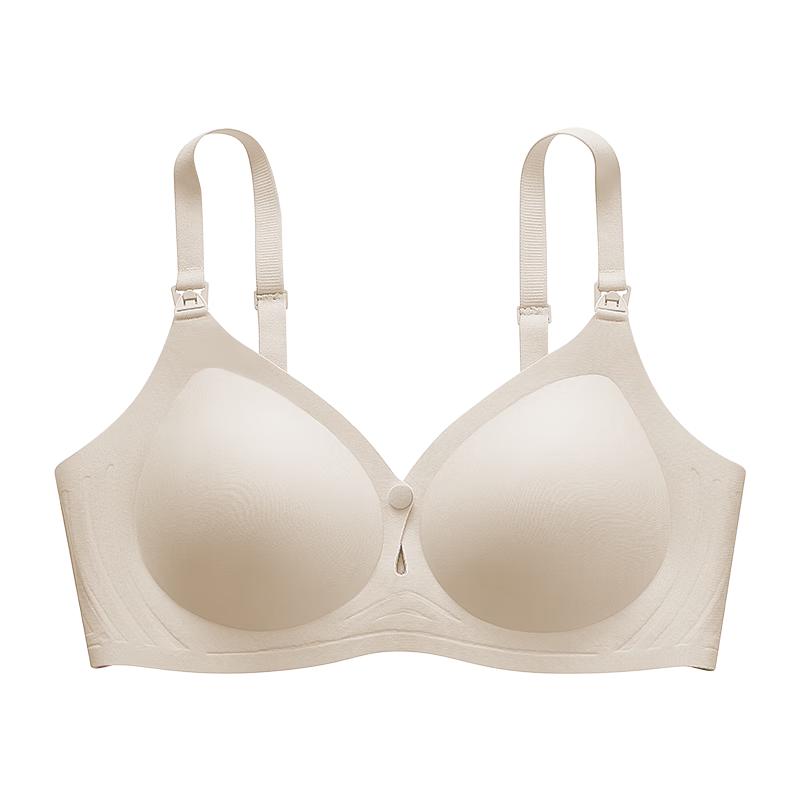 EMXEE Seamless Front-Clasp Maternity Nursing Bra L