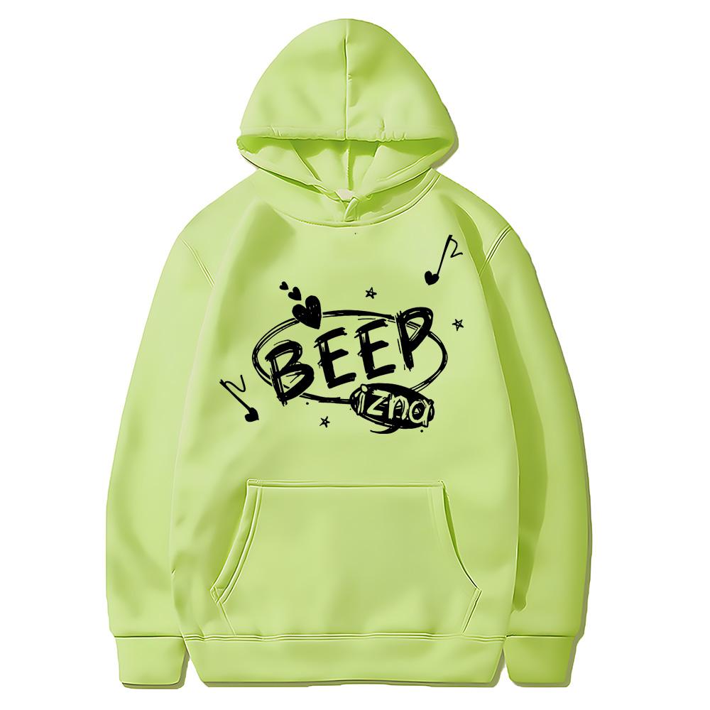 Izna - BEEP Hoodie Aesthetic 2025New Song Album Fashion Sweatshirt Graphic Printing Unisex Clothing Sudaderas Hoody High Quality