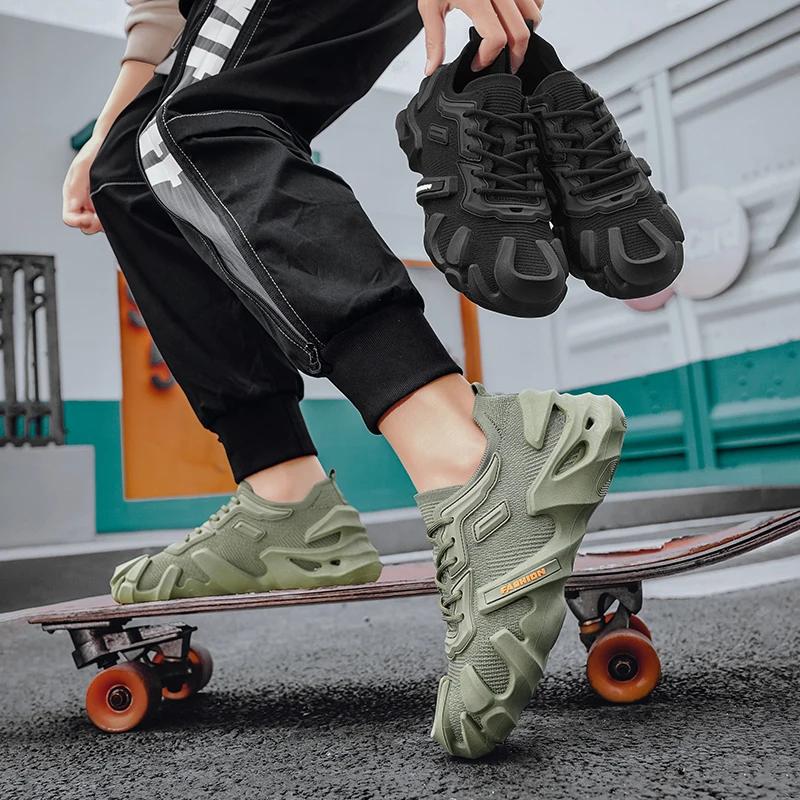 Men's Breathable Mesh Casual Sneakers Original Comfort Lightweight Sports Running Shoes for Men