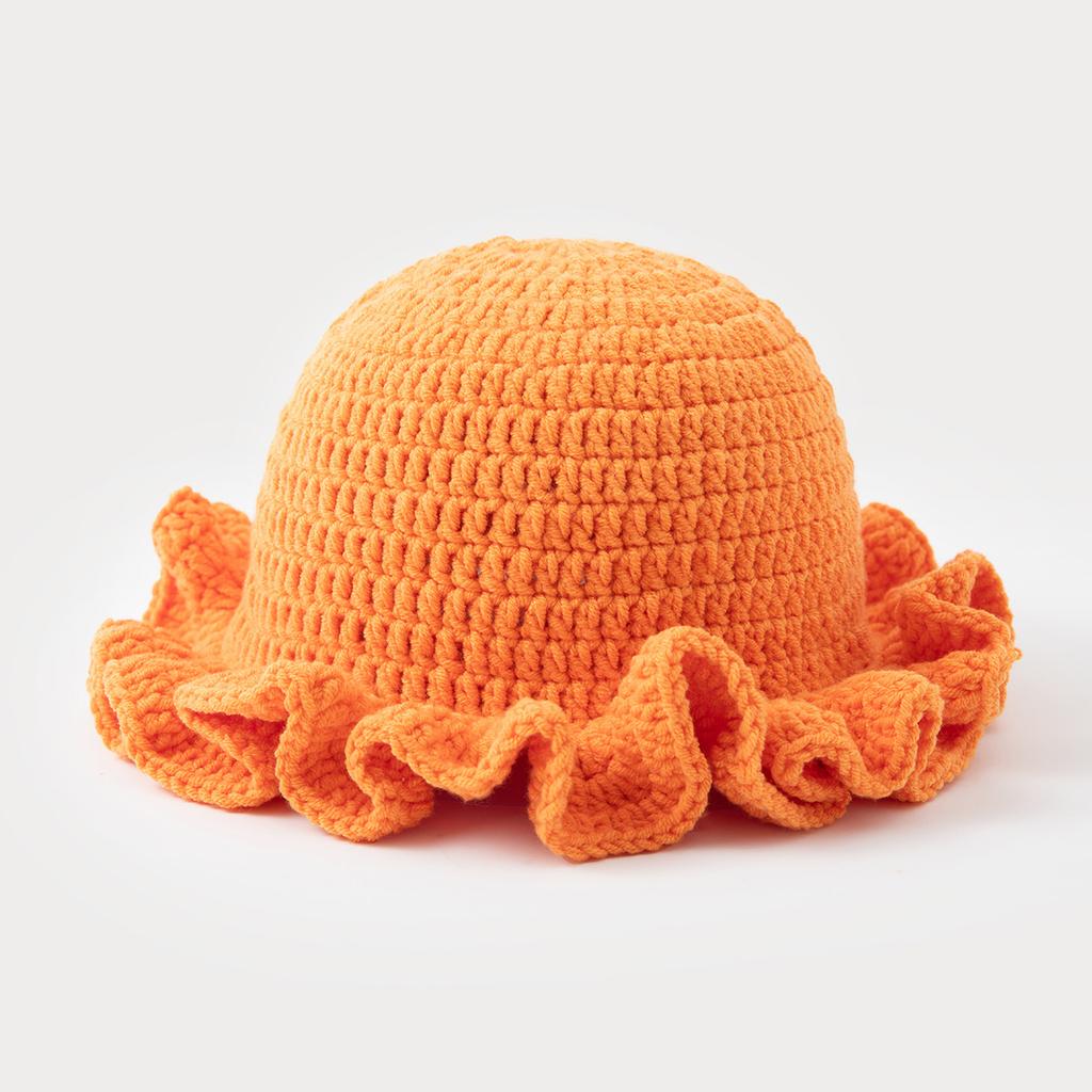 Thick Windproof Hat for Autumn and Winter, Woven Yarn, Hand Knitted Outdoor Windproof Head, Warm Hat