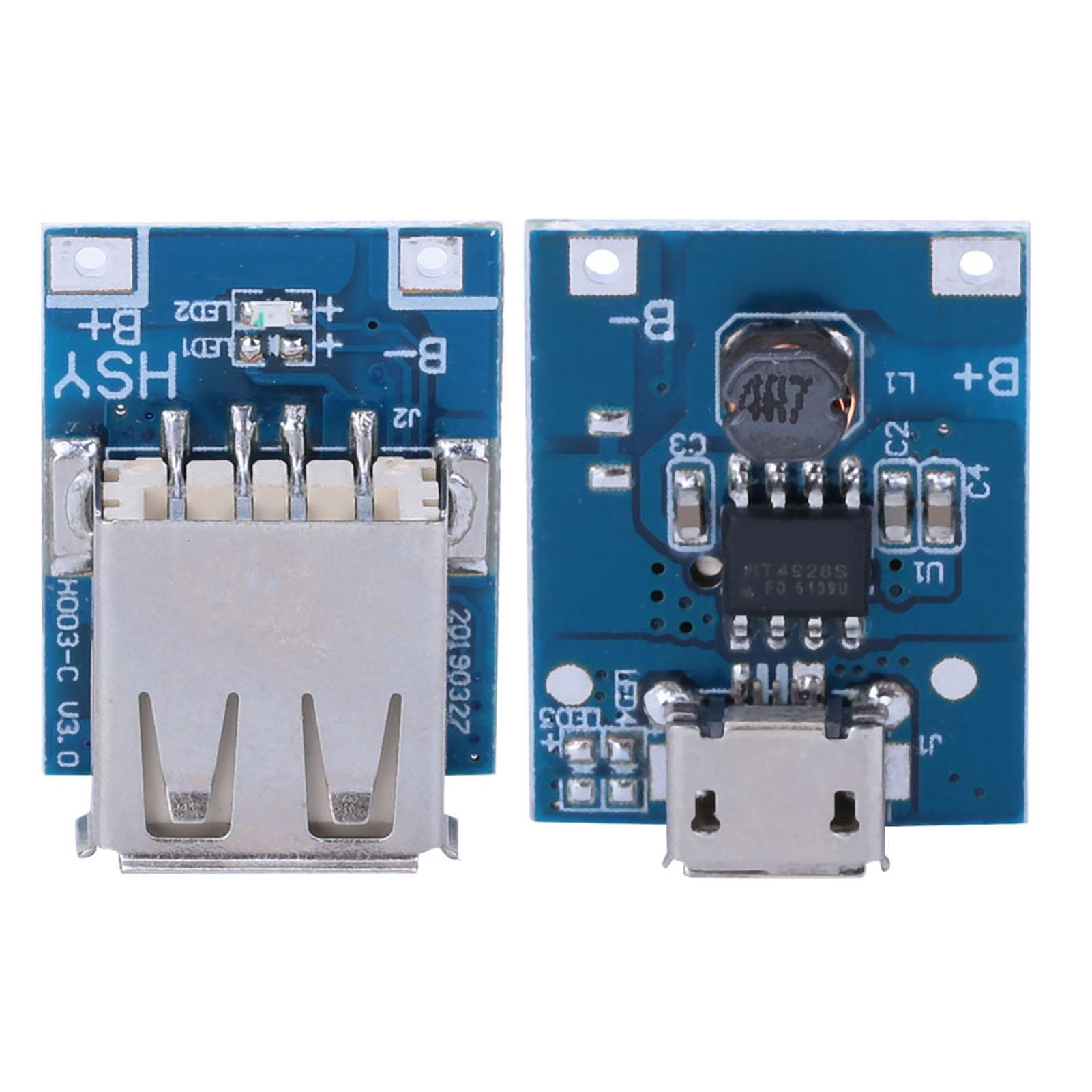 

10Pcs 5V 1A Boost Step Up Power Supply Module Lithium Battery USB Charge Protection Board