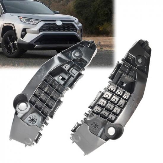 2pcs For Toyota Rav4 52535-0R090 Car Bumper Guide Mount Brackets Grille Retainer