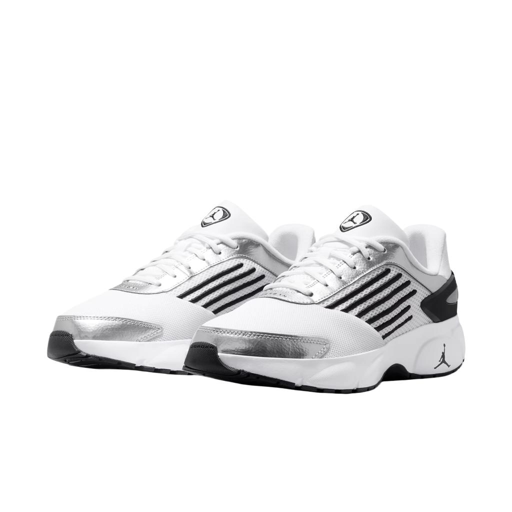 Air Jordan Trunner Flow White Black Men Sneakers Metallic-Silver IR2281-100