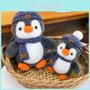 Cartoon Penguin Stuffed Animal With Pp Cotton Filling For Childrens Bedroom Decor