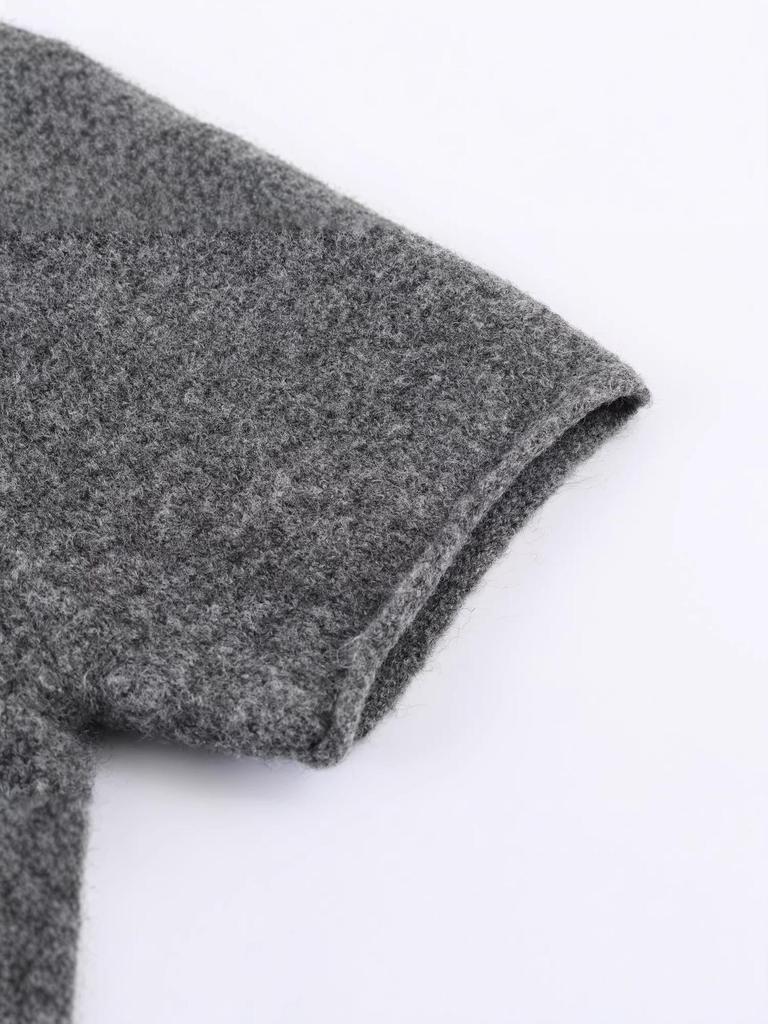 2025 Autumn/Winter Elegant Women's Knit Dress with Waist-Cinching Design